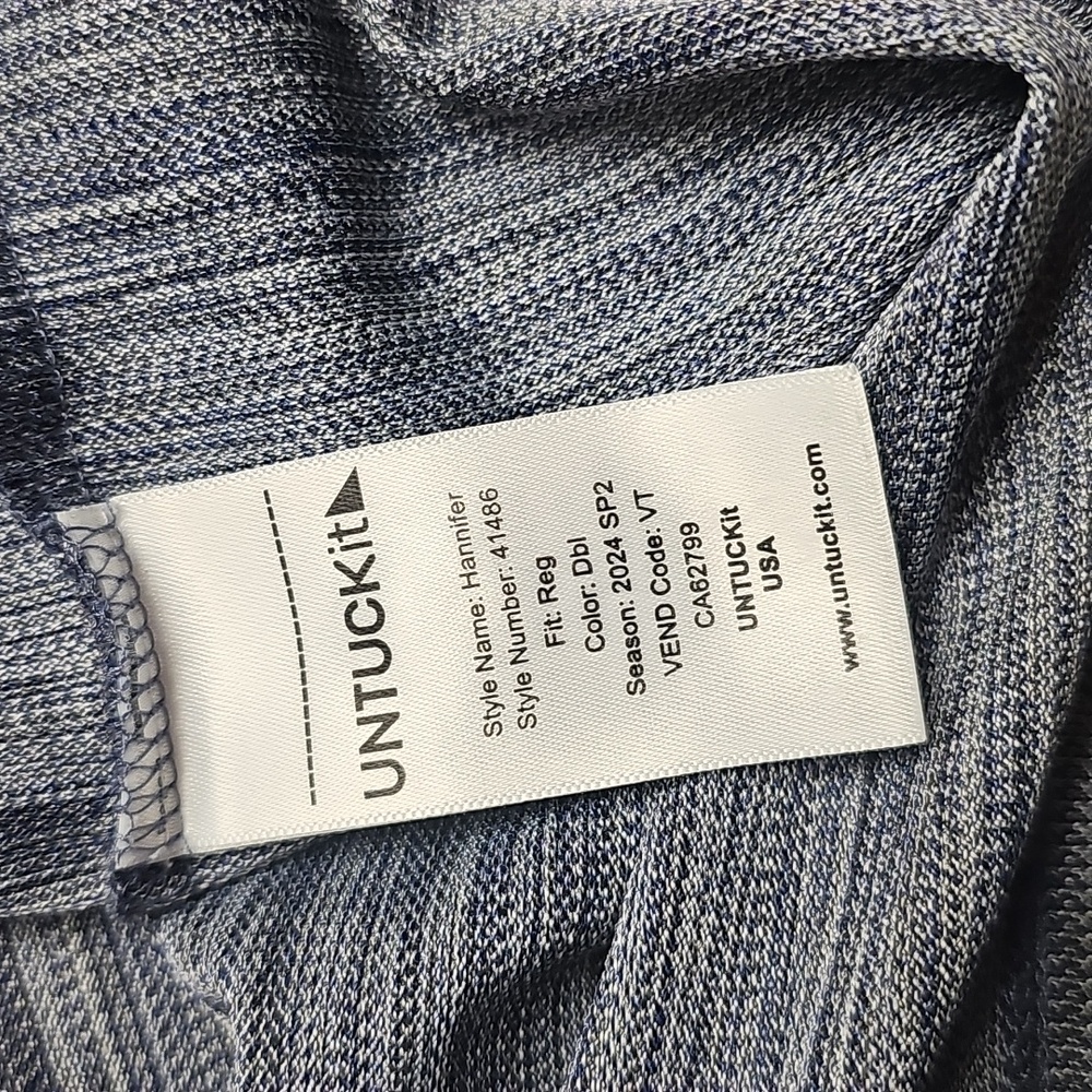 Untuckit Heathered Performance Polo-Hannifer - image 6